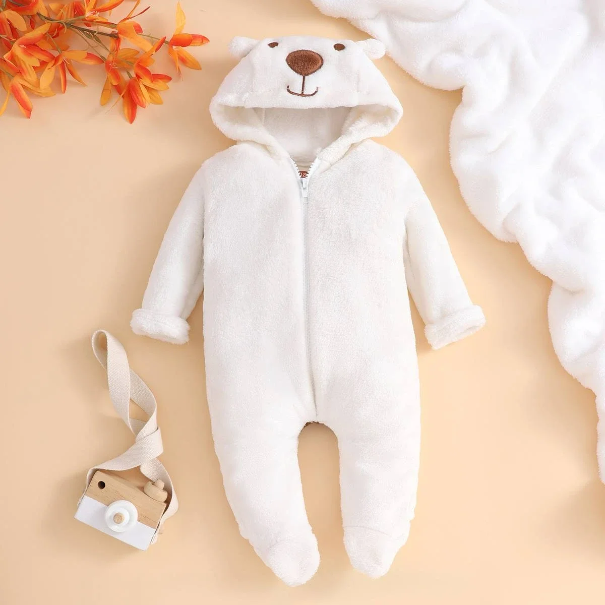

Newborn Kids Baby Clothes Long Sleeve Autumn Winter Cute Baby Boy Girl Clothes Baby Romper Children Jumpsuit Infant Clothes 0-2Y