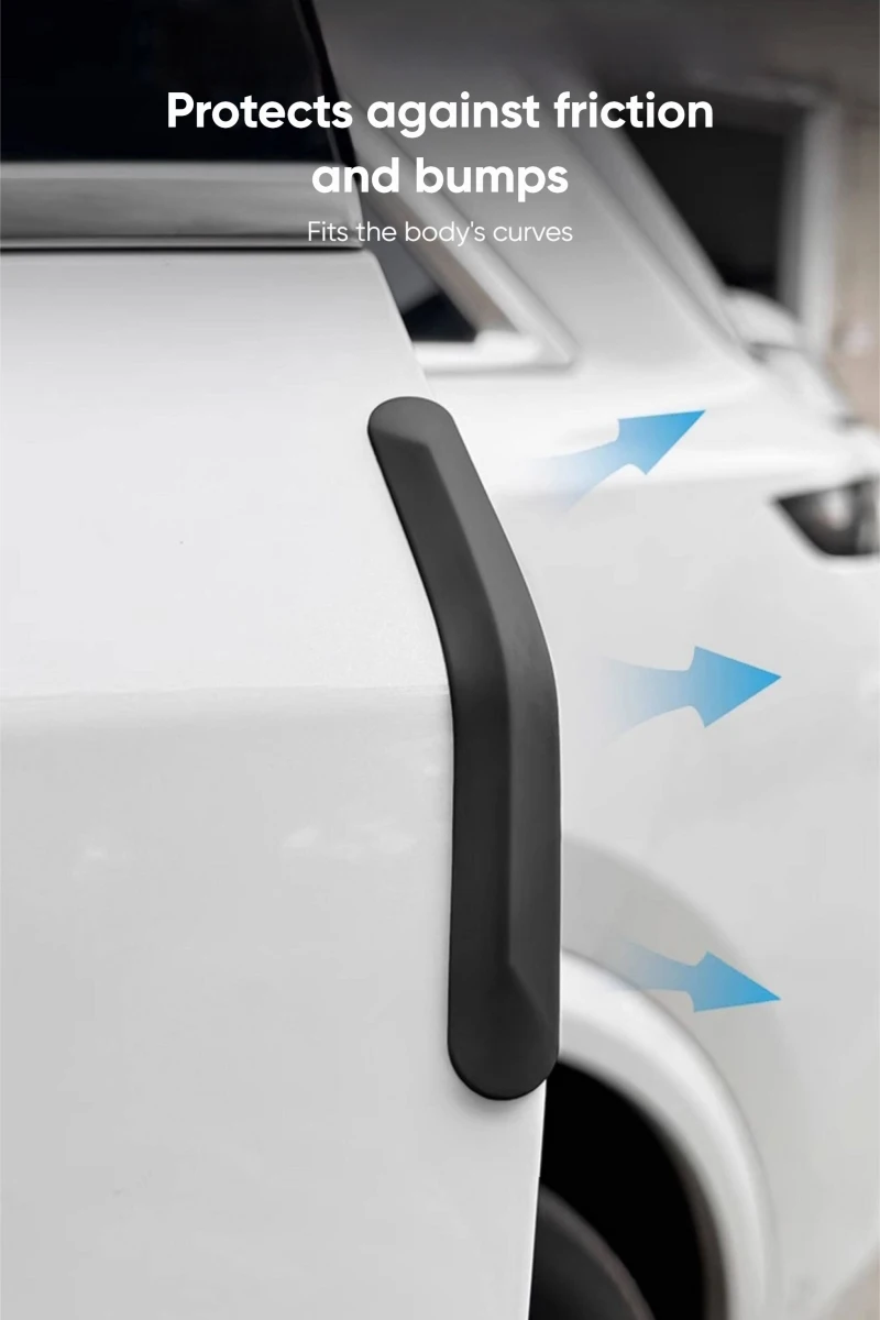 TazerApex Universeller Autotür-Kantenschutz aus Silikon, Aufkleber für Rückspiegel, Auto-Antikollisionsstreifen – Detail 11