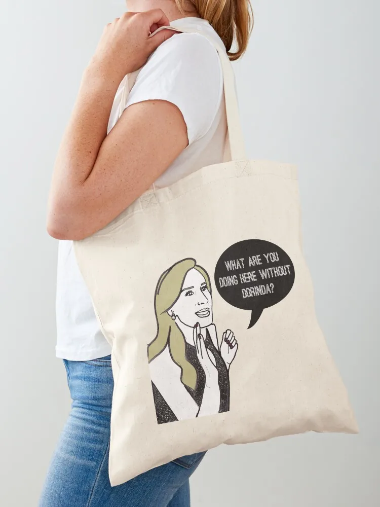 Without Dorinda Tote Bag eco bag folding personalized tote bag bags woman 2025 Women's shopper
