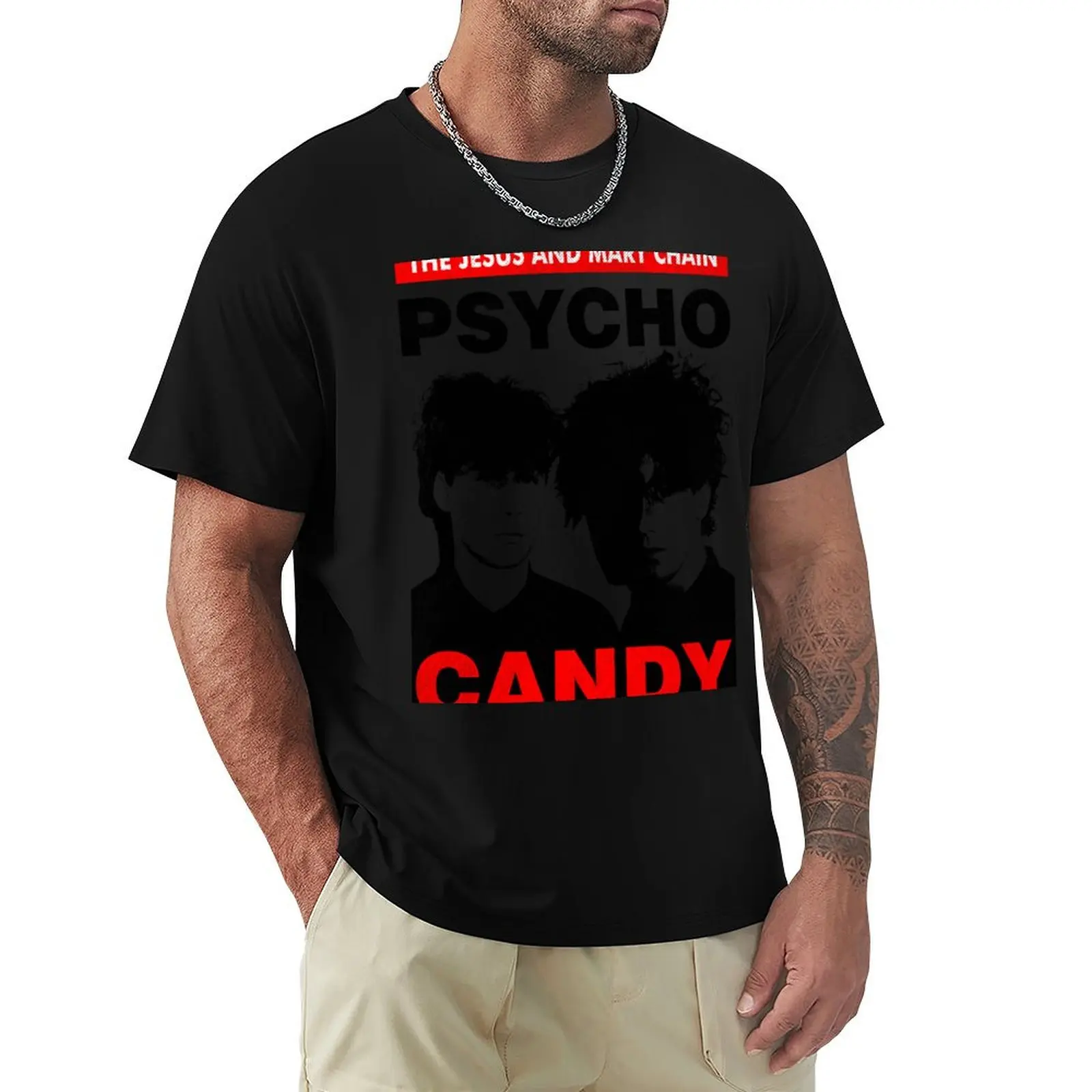 

The Jesus And Mary Chain - PsychoC T-Shirt Fashion Simple Casual Tee Shirt