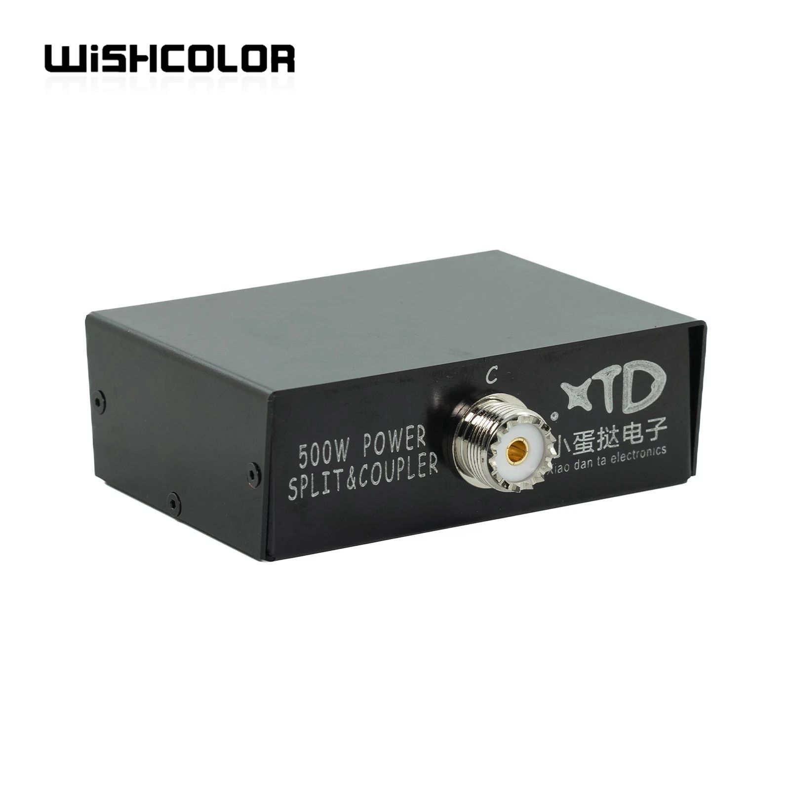 

Wishcolor XDT-SPLIT500 1.8-54MHz Shortwave Power Splitter Combiner HF Power Amplifier 500W PEP Power Divider