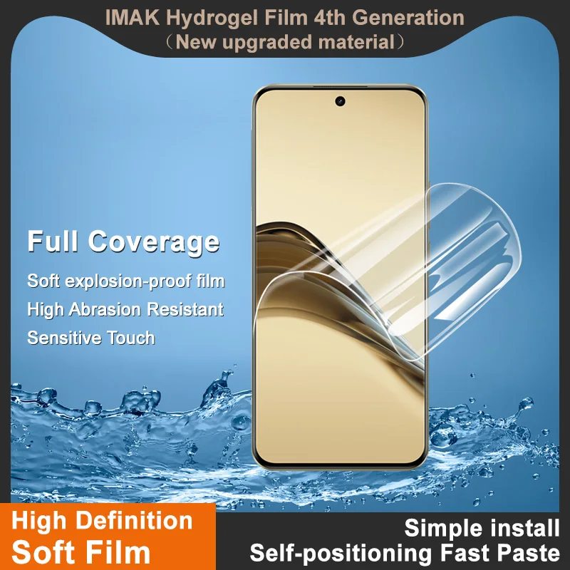 

For Realme 14 Pro Lite 5G Hydrogel Film IMAK 4th Full Coverage Screen Protector