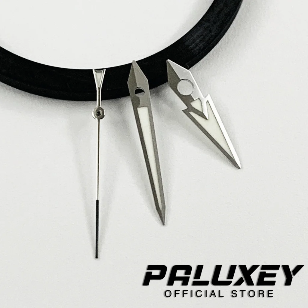 Nh35 Silver Black Watch Hands Luminous For NH35 NH36/4R/7S Movement Watches Pointers Replacement Parts