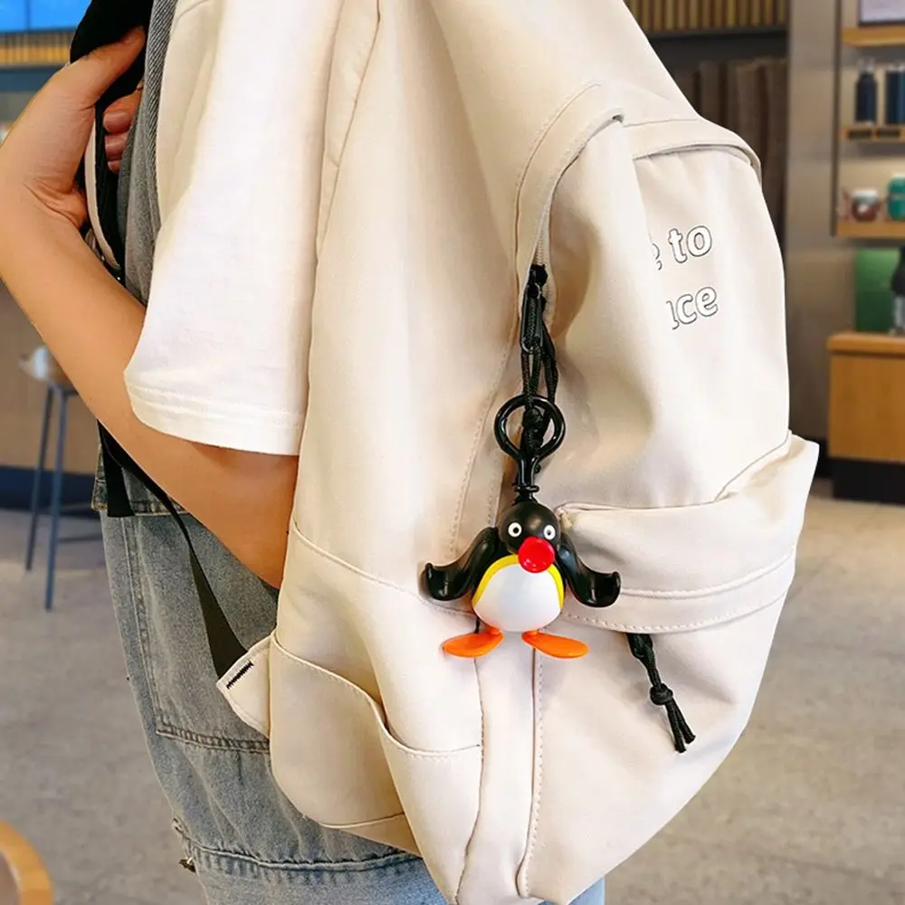 

Брелок для ключей в стиле аниме, веревка с изображением пингвина, брелок для ключей, милая забавная сумка, подвеска, креативный мультяшный брелок для ключей от машины, детский подарок