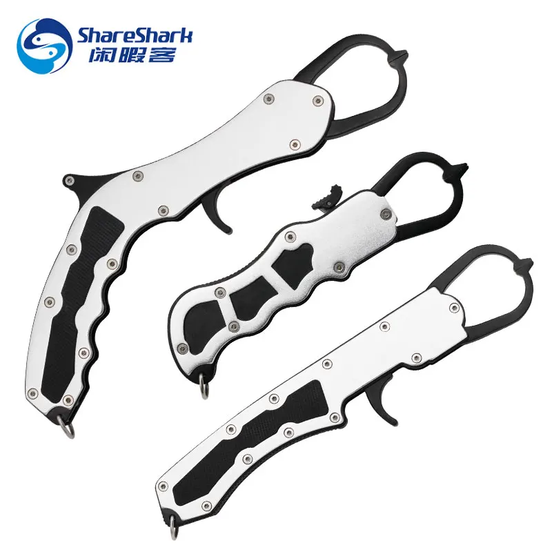 Empuñadura portátil de pesca en aluminio ligera y resistente - imagen 4