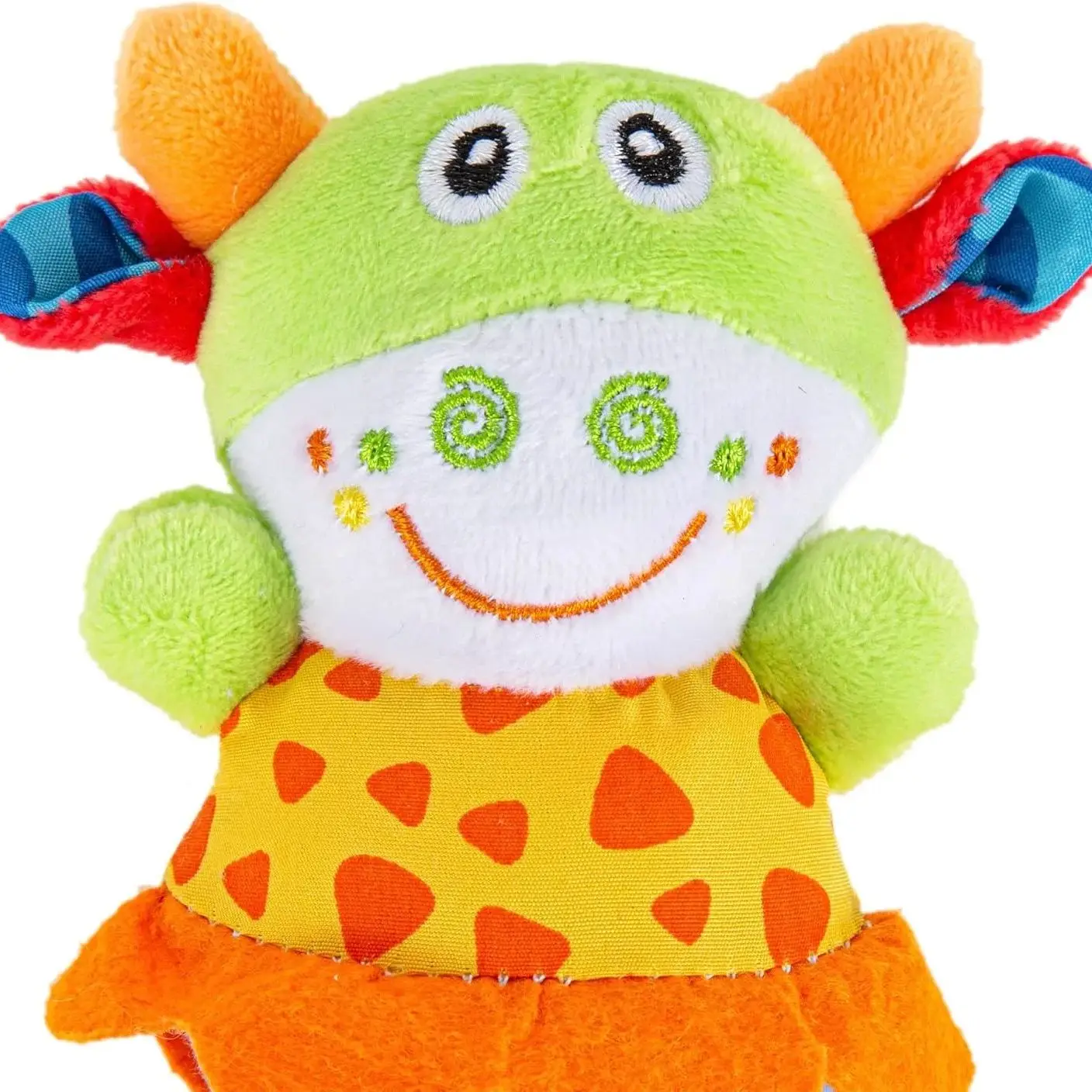 4-pak miękkich grzechotek dla niemowląt - zabawki do rozwoju sensorycznego dla niemowląt - urocze pluszowe dzwoneczki - idealny prezent dla dziecka