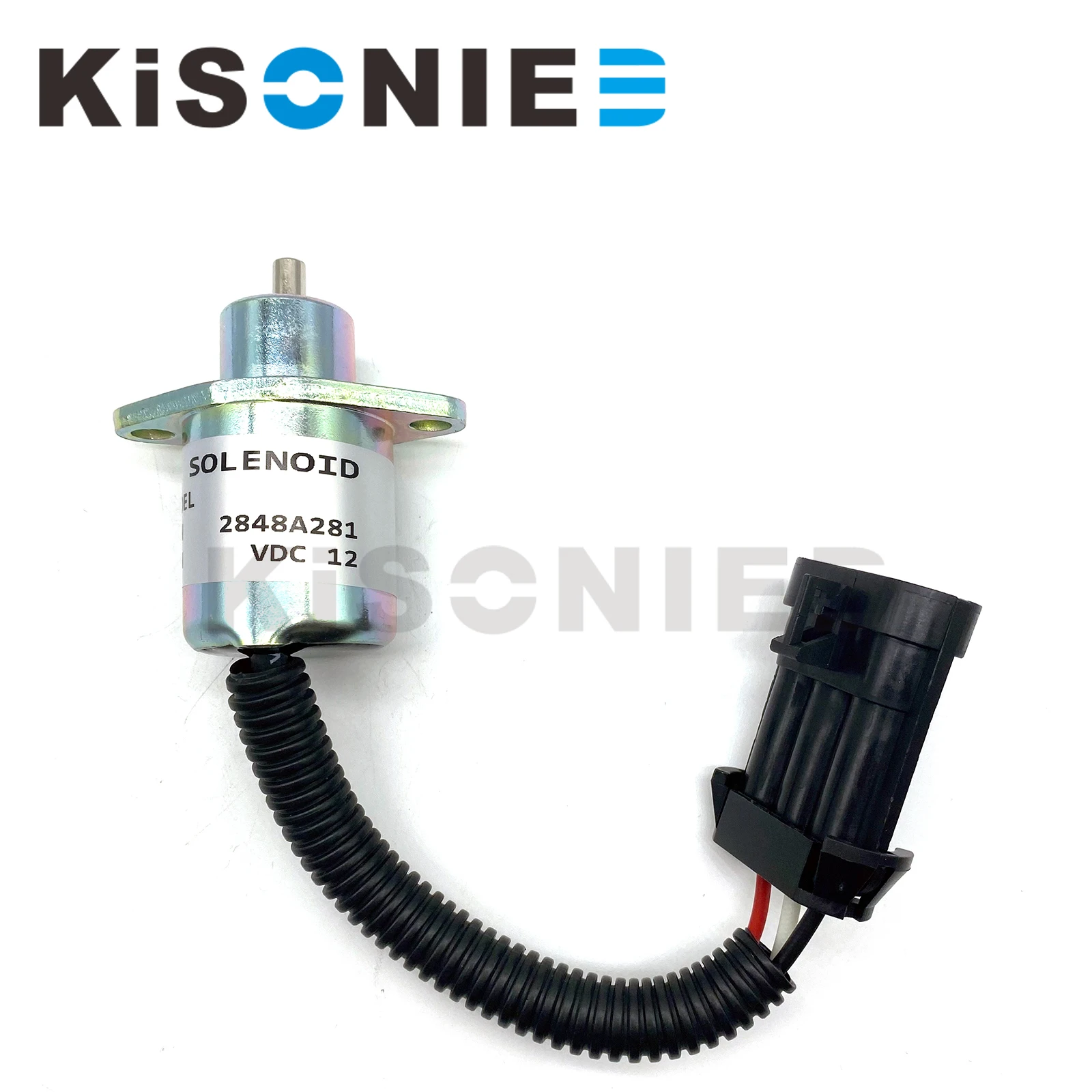 12V Fuel Shut Off Stop Solenoid 2848A281 For Perkins 700 Series