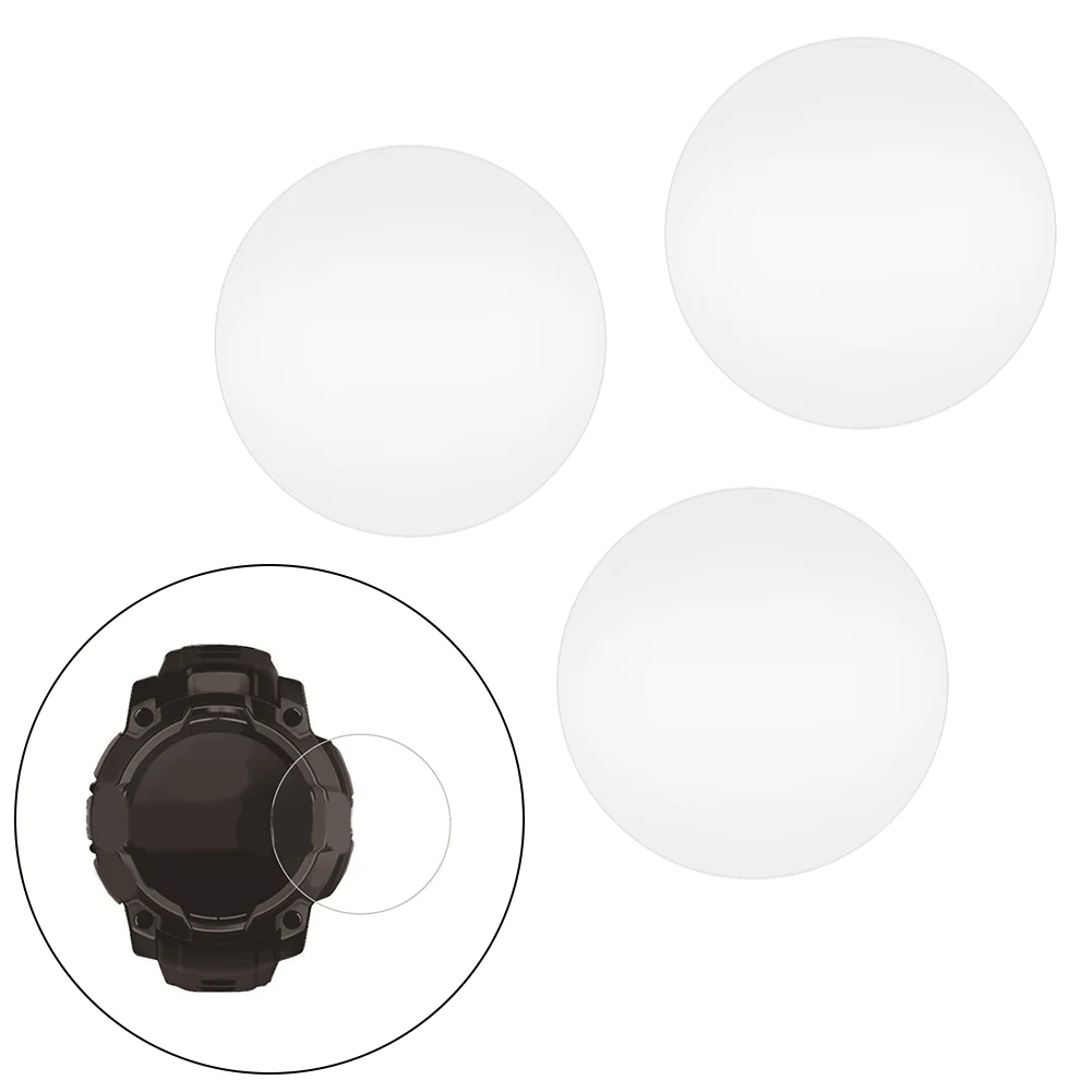 Tempered Glass Screen Protector For Garmin Instinct3 50mm Scratch Resistant Watch Tempered Glass Film Smart Accessories