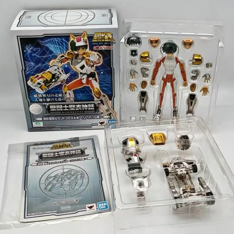 

Brand new in stock original Saint SeiyaSteel Saint SeiyaEarth assembled model movable figures collection ornaments holiday gifts