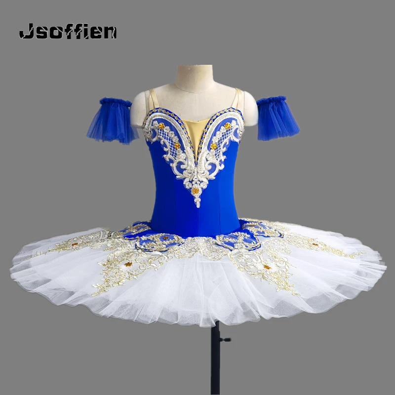 

Kids Professional Ballet Tutu Dance Costume Girls Platter Pancake Princess Dancewear Ballerina Dress Swan Lake Dance Dresses