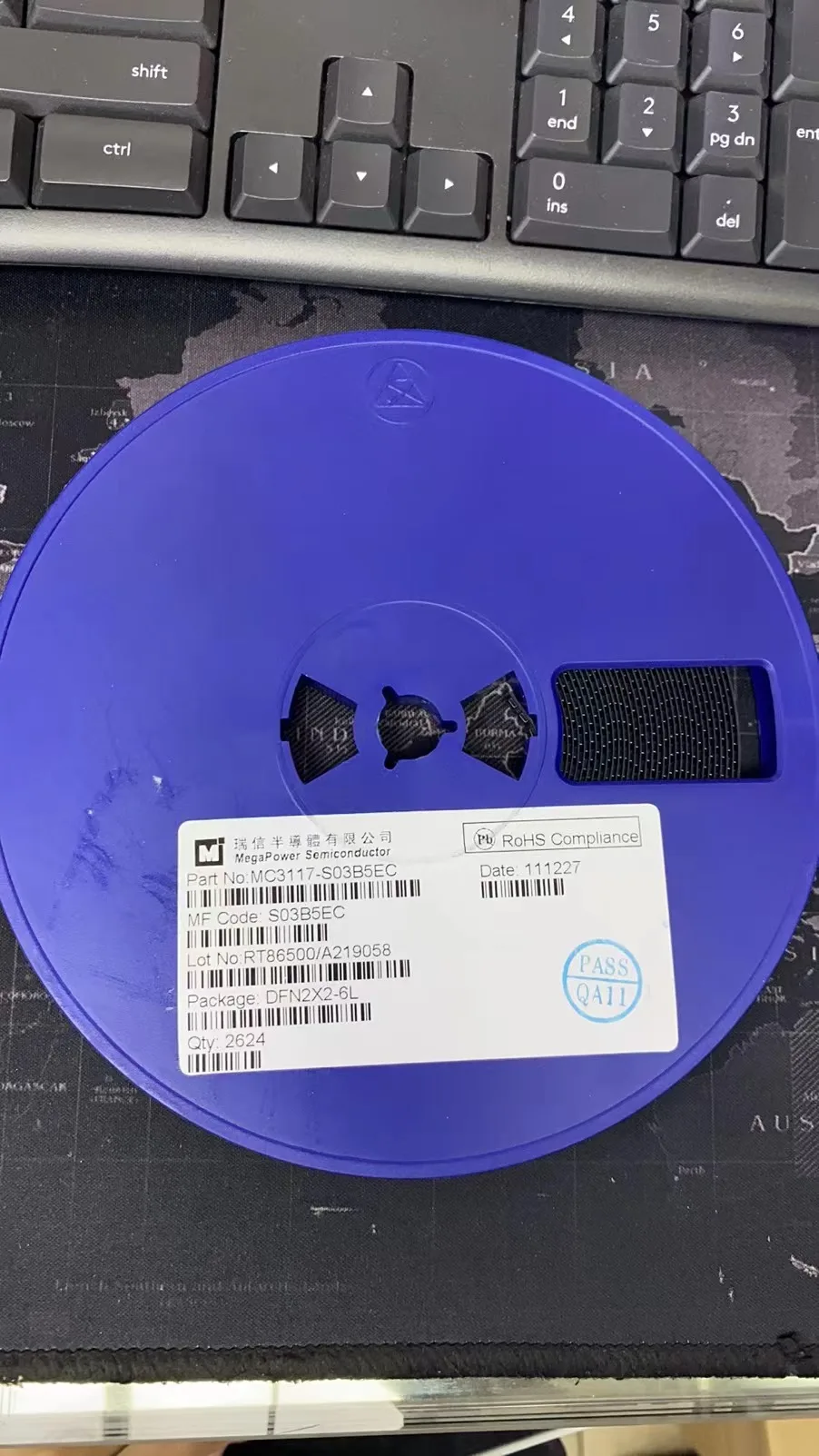 MC3117-S03B5EC (5 piezas) Inventario original y al contado