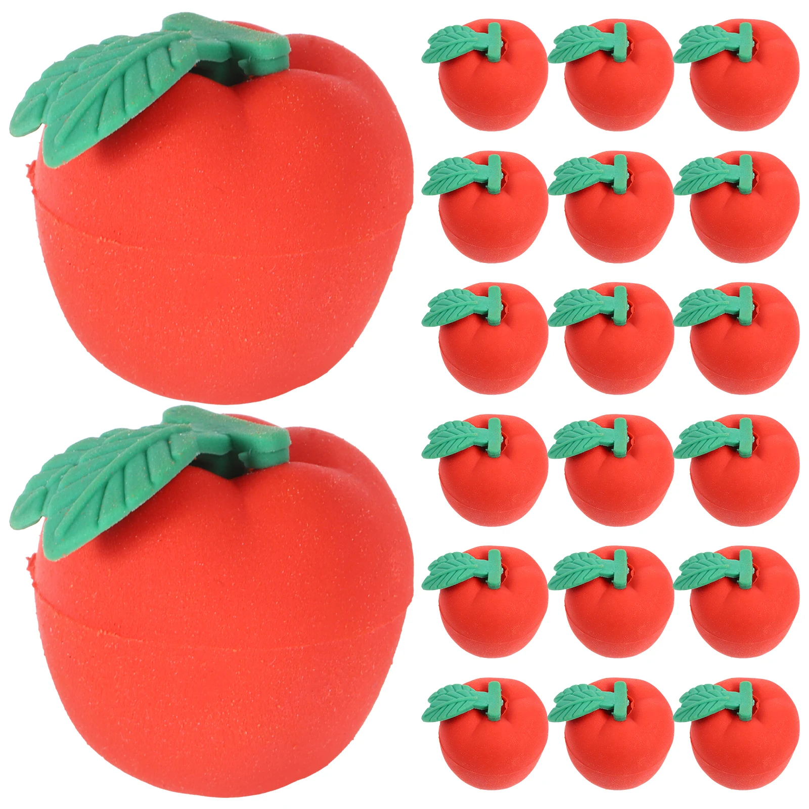 

30pcs Cute Apple Shaped Mini Fruit Pencil School Supplies Classroom Reward Prizes Back To School Party Favors Student