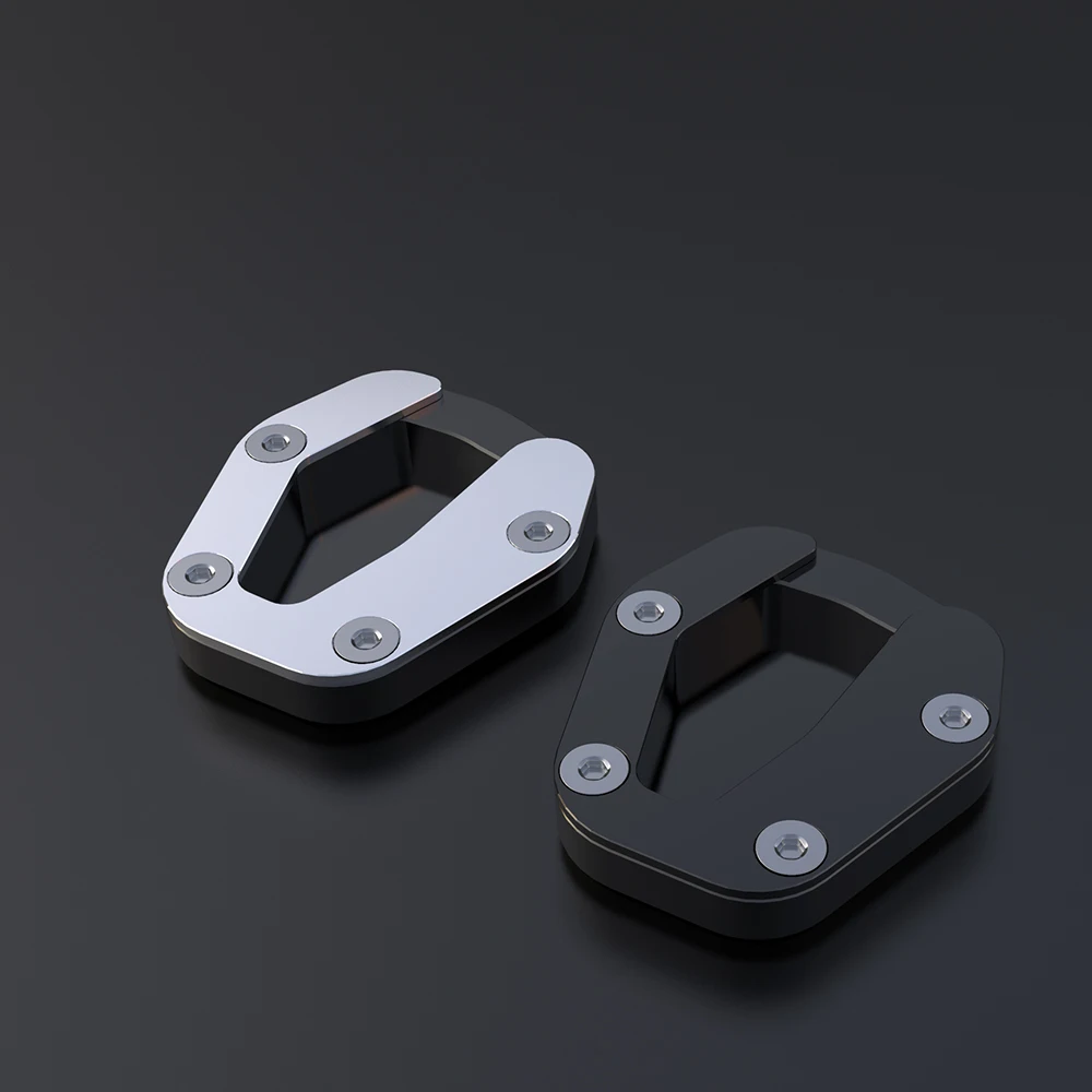 NEW CNC Aluminum For Moto Guzzi V100 Mandello /S Side Stand Enlarge 2023 2024 Enlarge the foot support base Motorcycle Kickstand