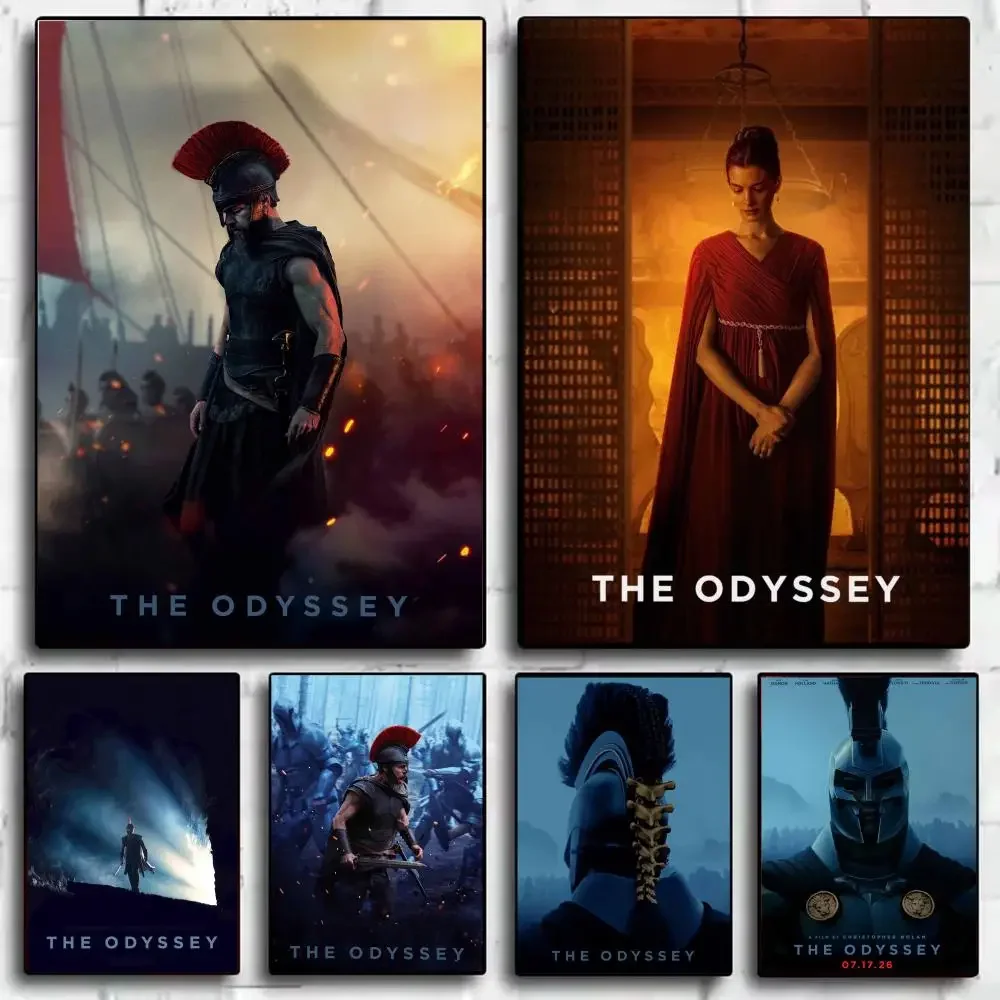 New Movie T-The Odyssey Poster Aesthetic Wall Art Print Modern Bedroom Living Room Decor Trendy Gift