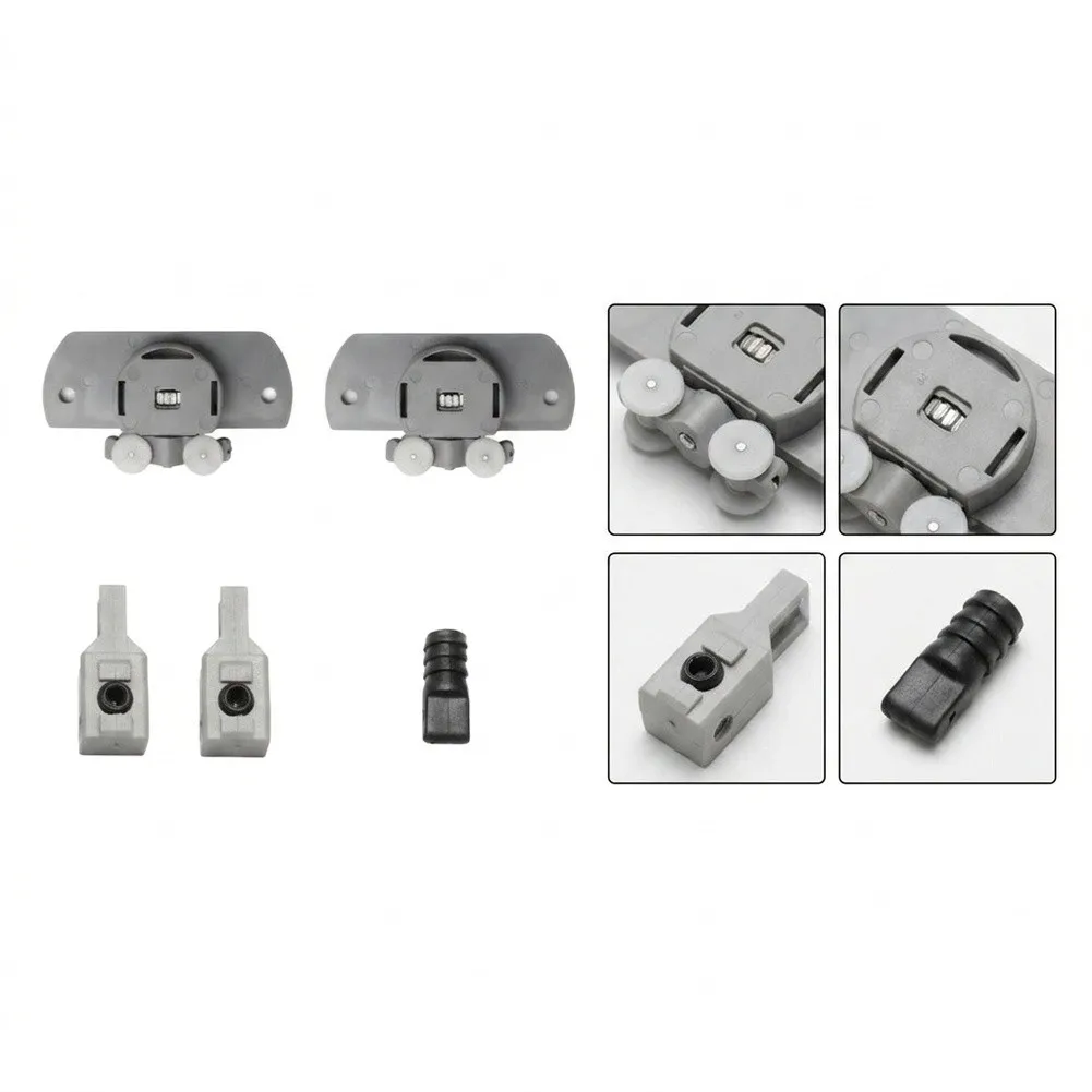 Secure Sliding Door Alignment Kit Door Alignment Solution 80 X 31 Mm Sliding Door Trolley Integrated Wheels Design