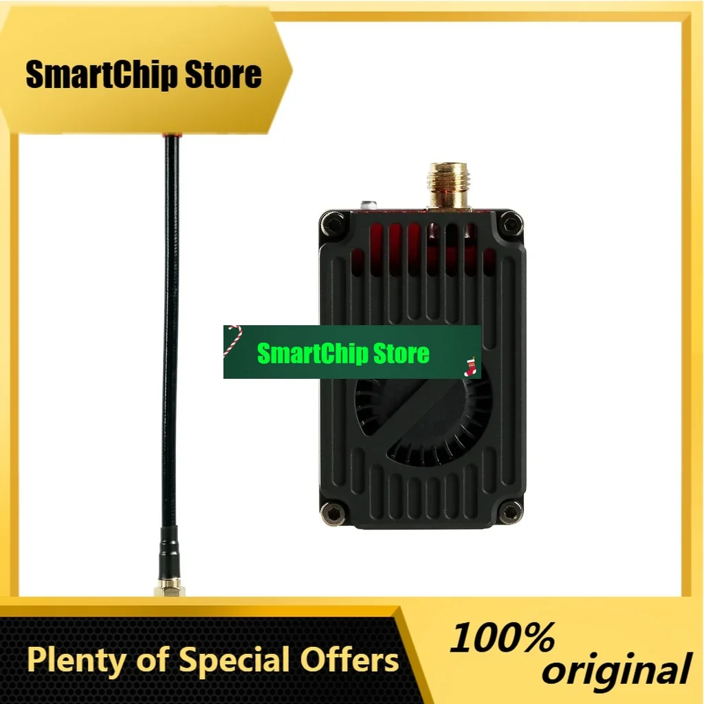 SmCpRUSHFPV 5.8GHz 4W 48CH VTX Transmitter Module For FPV Drone Racing Wireless Video Transmitter With Antenna Output Power 4W