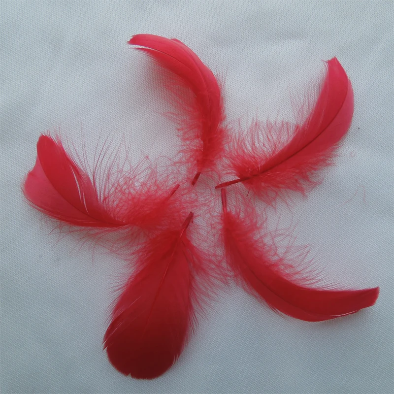 50Pcs/Lot 6-10cm Multicolor Nagorie Goose Feathers for wedding flowers, fascinators, derby hats and flapper headdress