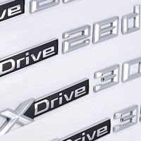 3D SDrive 20i 23i 25i 28i 20d 23d 25d 28d Car Fender Emblem Trunk Badge Sticker For BMW M X1 X3 X4 X5 X6 X7 GT Logo Accessories