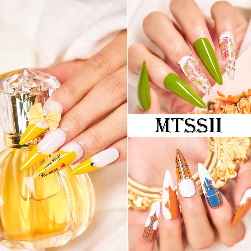 Mtssii Hottest 63colors Gel Nail Polish All For Nail Art Manicure Base Top Coat Semi Permanant Gellak Nail Gel Polish Varnish