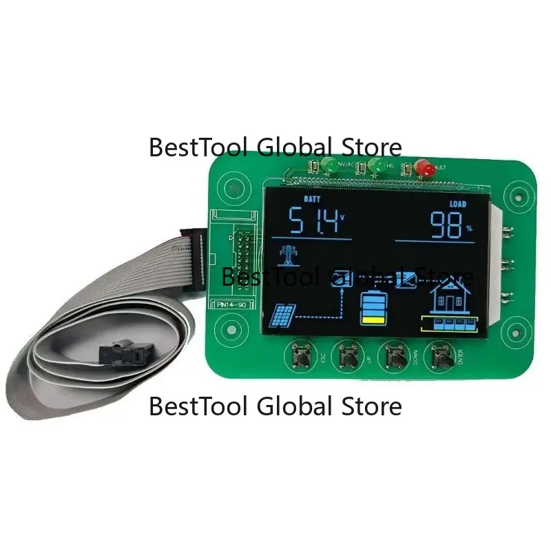 

6.2KW 48V MPPT Hybrid Solar Inverter Circuit Board Single Phase Off Grid Solar Inverter PCB with NFC Network Module AC Charger
