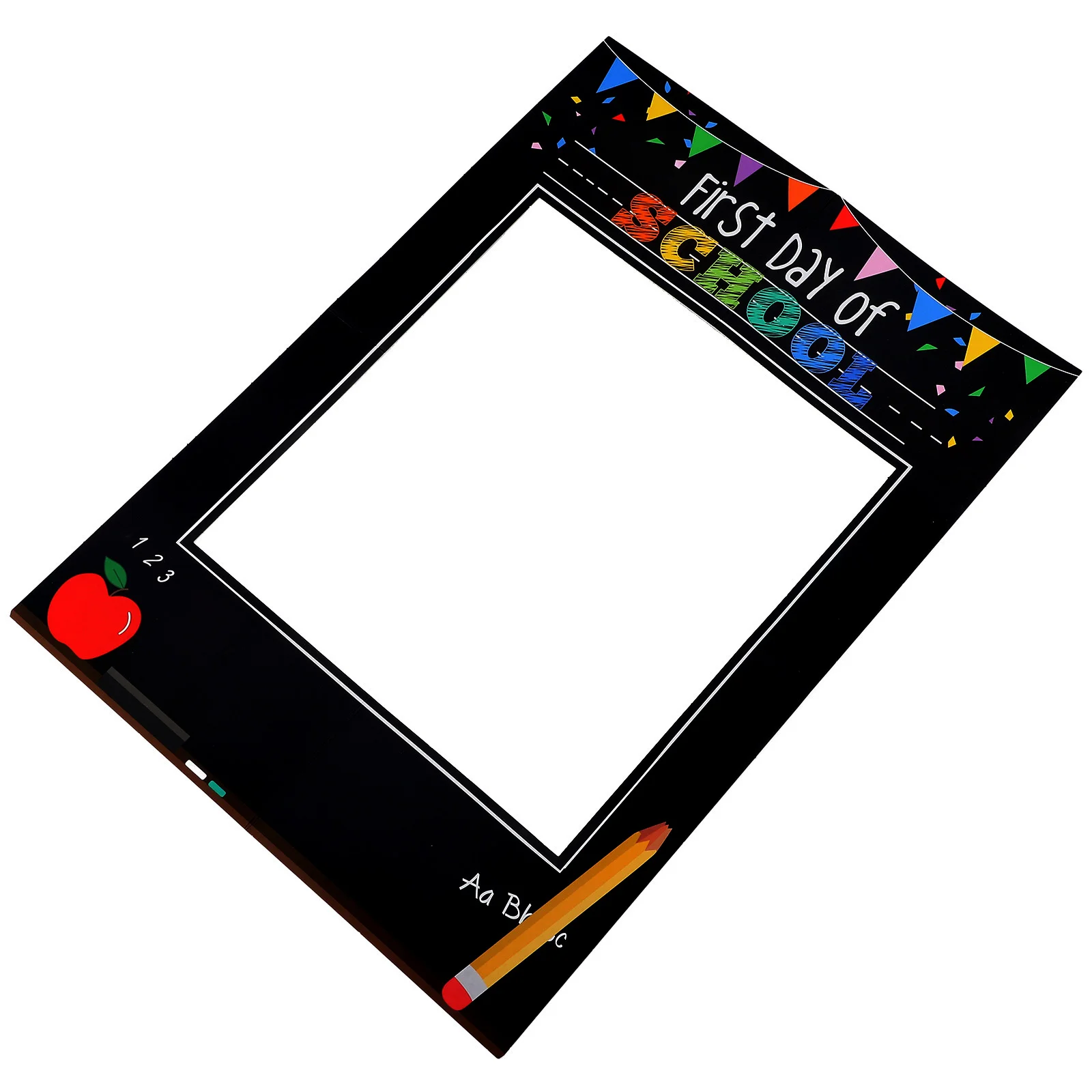 

Make up Back-to-school Photo Frame Child Ornaments for Kids Paper Decoration Welcome Booth