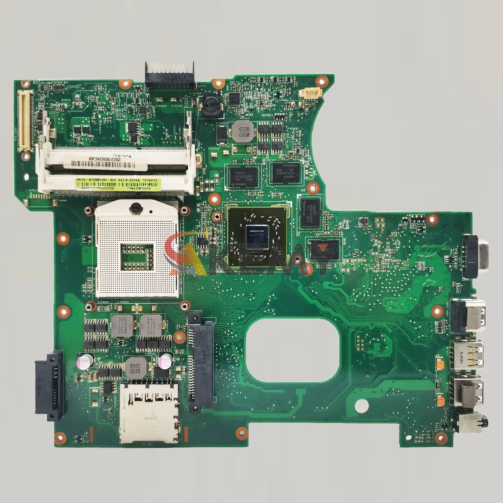 Placa base para ordenador portátil K42JR para ASUS K42JC K42J K42JR K42JZ K42JZ X42J K42JE K42JA K42JP A42J K42JY placa base 100% pruebas envío rápido