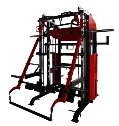 

multi gym All in One gym machine Multi Functional Smith Machine Cable Crossover Power Squat Rack Multi Functional Smith Machine