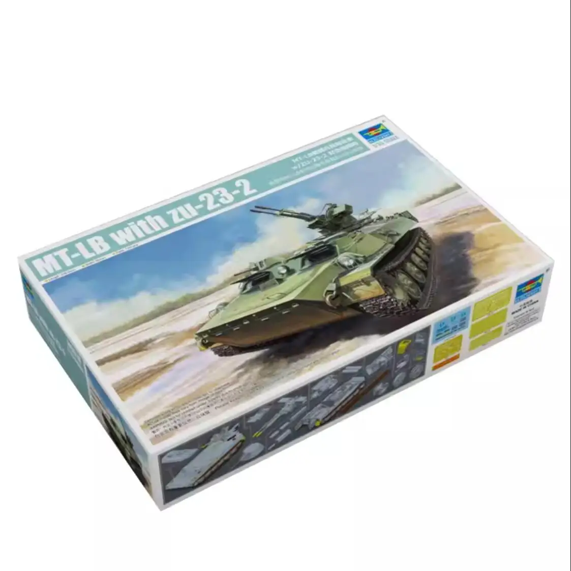 TRUMPETER 09618 – Le modèle MT-LB à échelle 1/35 : une référence pour les amateurs de maquettes militaires