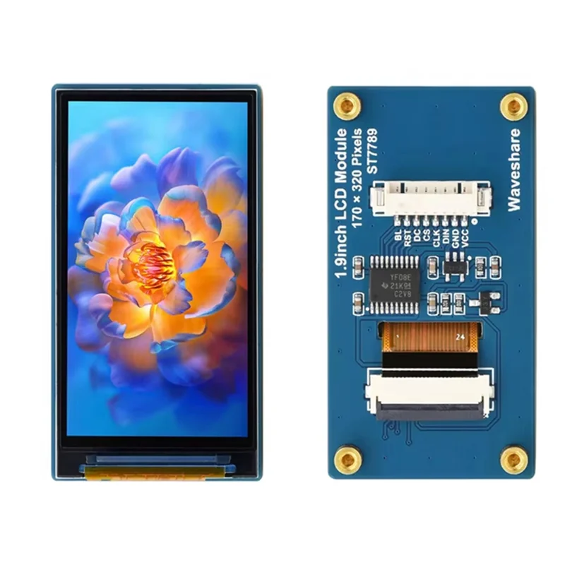 

A70P 1.9 Inch IPS LCD Display Module 170X320 Resolution SPI Interface For Arduino/ Raspberry Pi / STM32