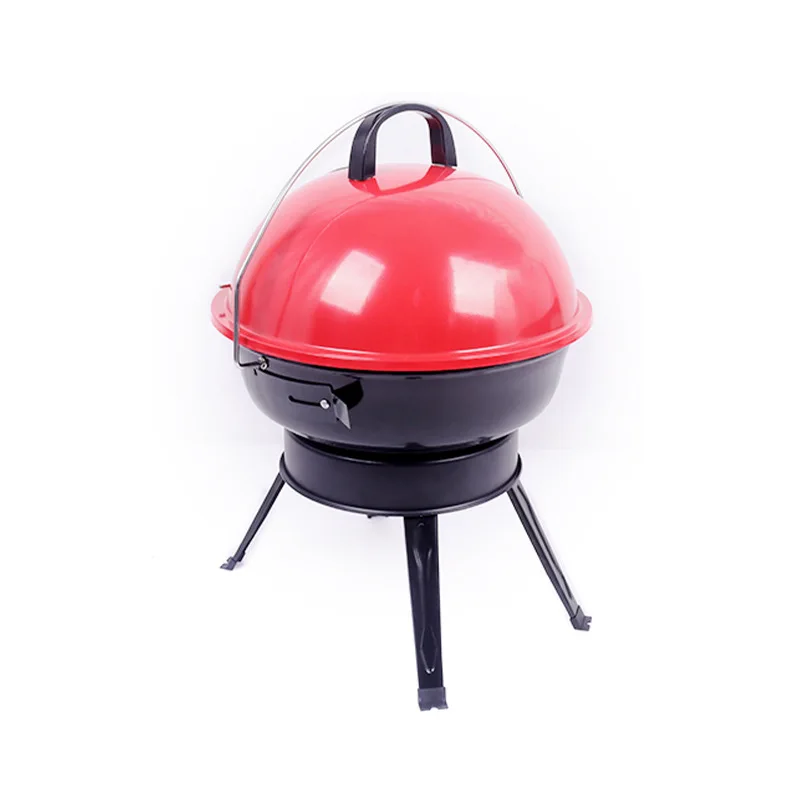 

Portable Folding Legs Mini Apple Stove Portable Charcoal Grill Outdoor Round