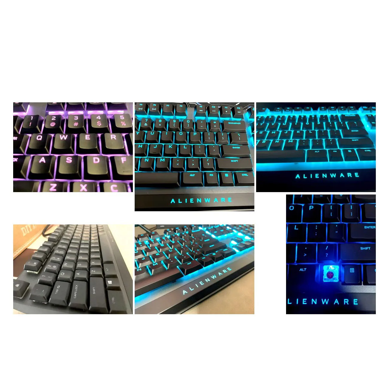 original keycaps dedicado para alienware aw510 teclado rgb backlit suporte plasticos abs 01