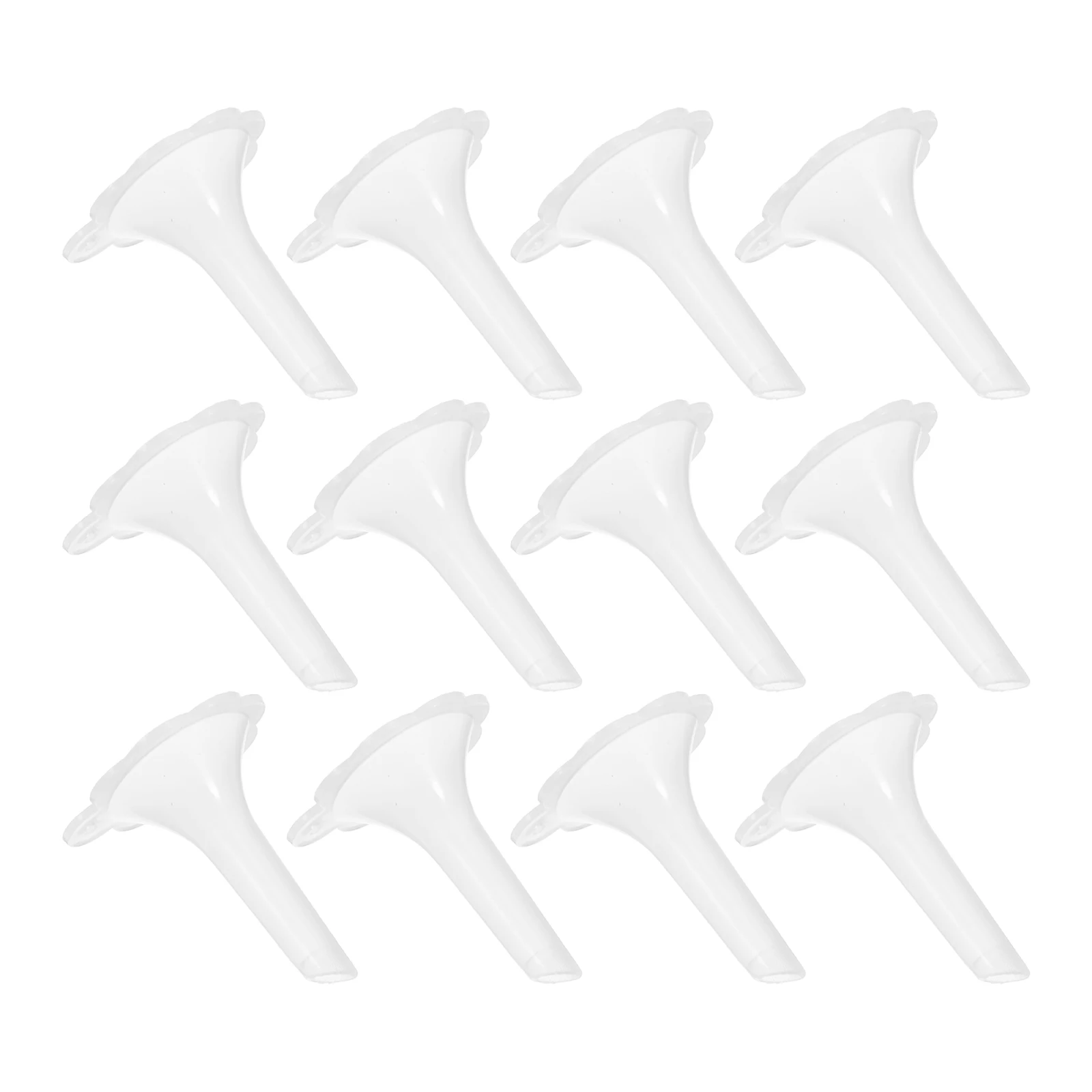 

100Pcs Mini Clear PP Funnels Multi-Functional Liquid Transfer Tools for Perfume Skincare Filling Small Containers Travel Use