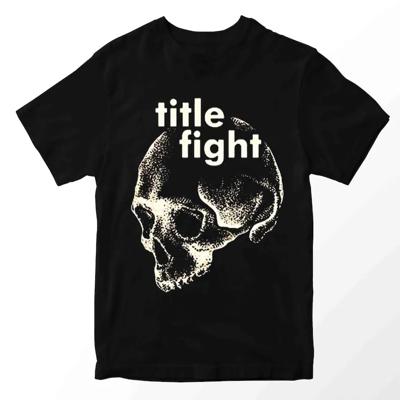 

Title Fight Cotton Tees Short Sleeve T Shirt O-Neck Clothing Summer