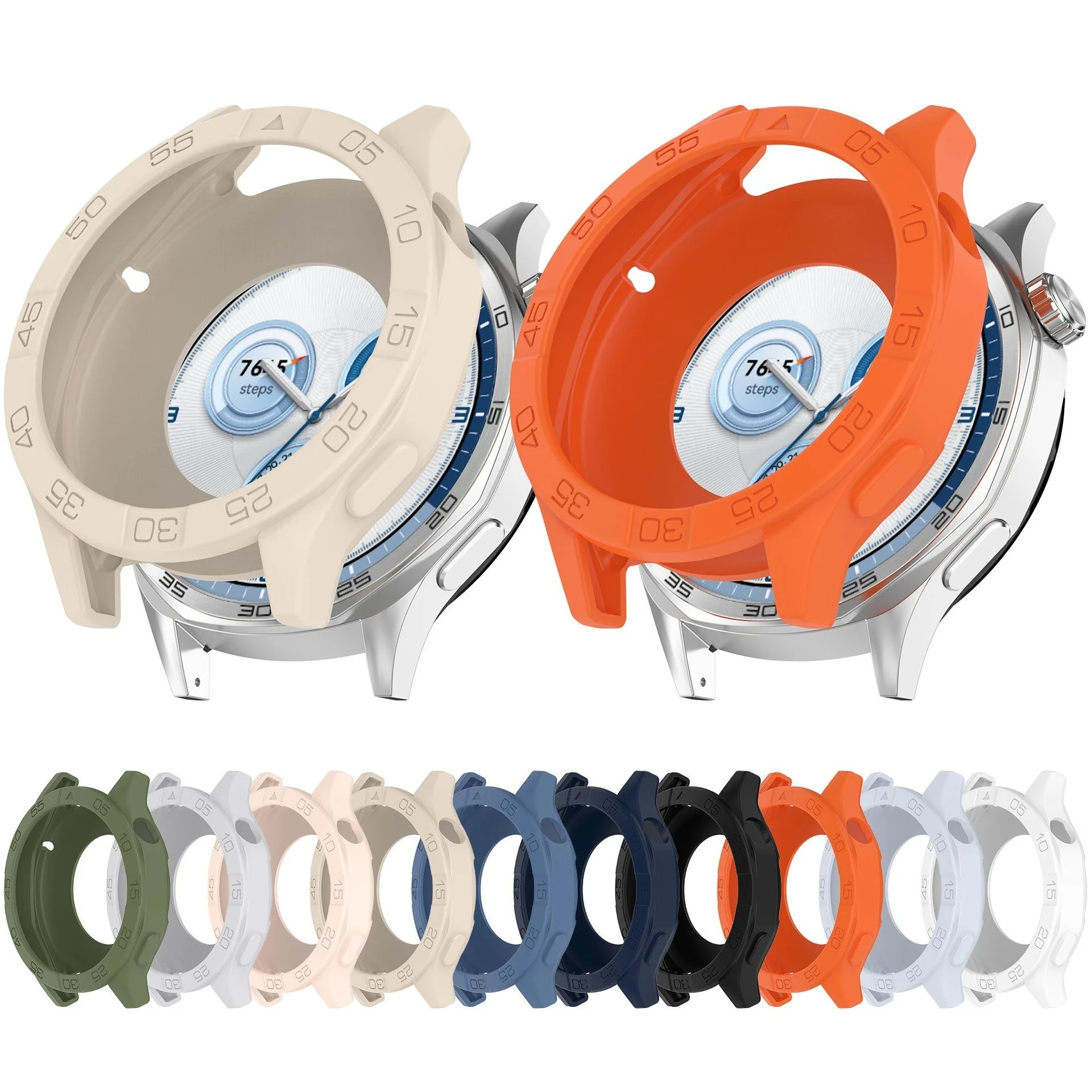 Custodia in silicone per Huawei watch GT 5 4 41mm 46mm custodia protettiva morbida per Huawei watch GT 5 pro 42mm 46mm custodia protettiva Accessori