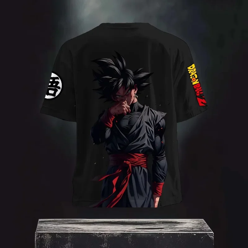 Dragon Ball Anime Graphic Print Men Short Sleeve T-shirt Red Inspired Character Street Summer Casual Wear for 2025 Trending