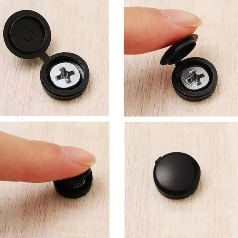 5/100 pz chiodi di plastica vite tappo decorativo copre chiodi dado auto tappi protettivi viti autofilettanti copertura Hardware per mobili