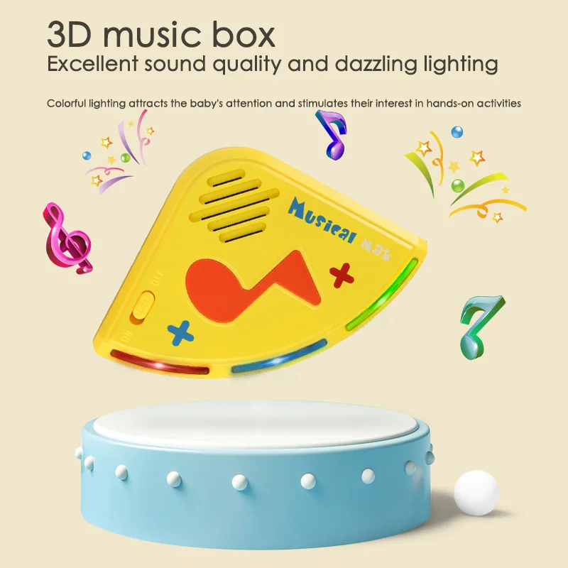 Animal Music Blanket Cartoon Cute Kids Stepping Pads Foot Piano Pads Parent Kids Interaction Puzzle Music Toys Birthday Gift