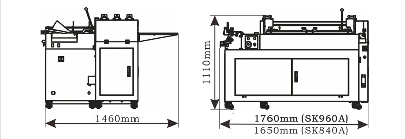 SK840A Office Calendar Holder Making Machine Hardcover Book Case Maker Making Machine for Sale