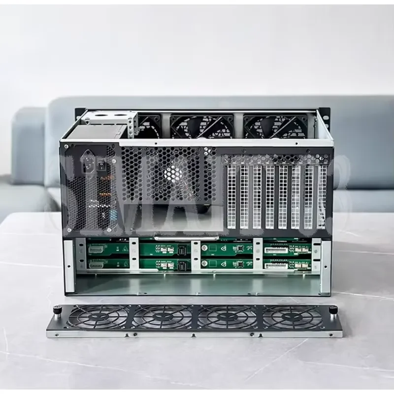 12 bay NAS chassis, ATX motherboard, ATX power supply, 8 full height slots, Enterprise Home Qunhui AIO server