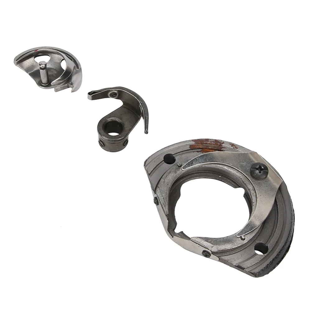 

3pcs Sewing Accessories Iron Shuttle Race Durable Precision Eyebrow Kit Universal Fit Bobbin Case Domestic Sewing Machine