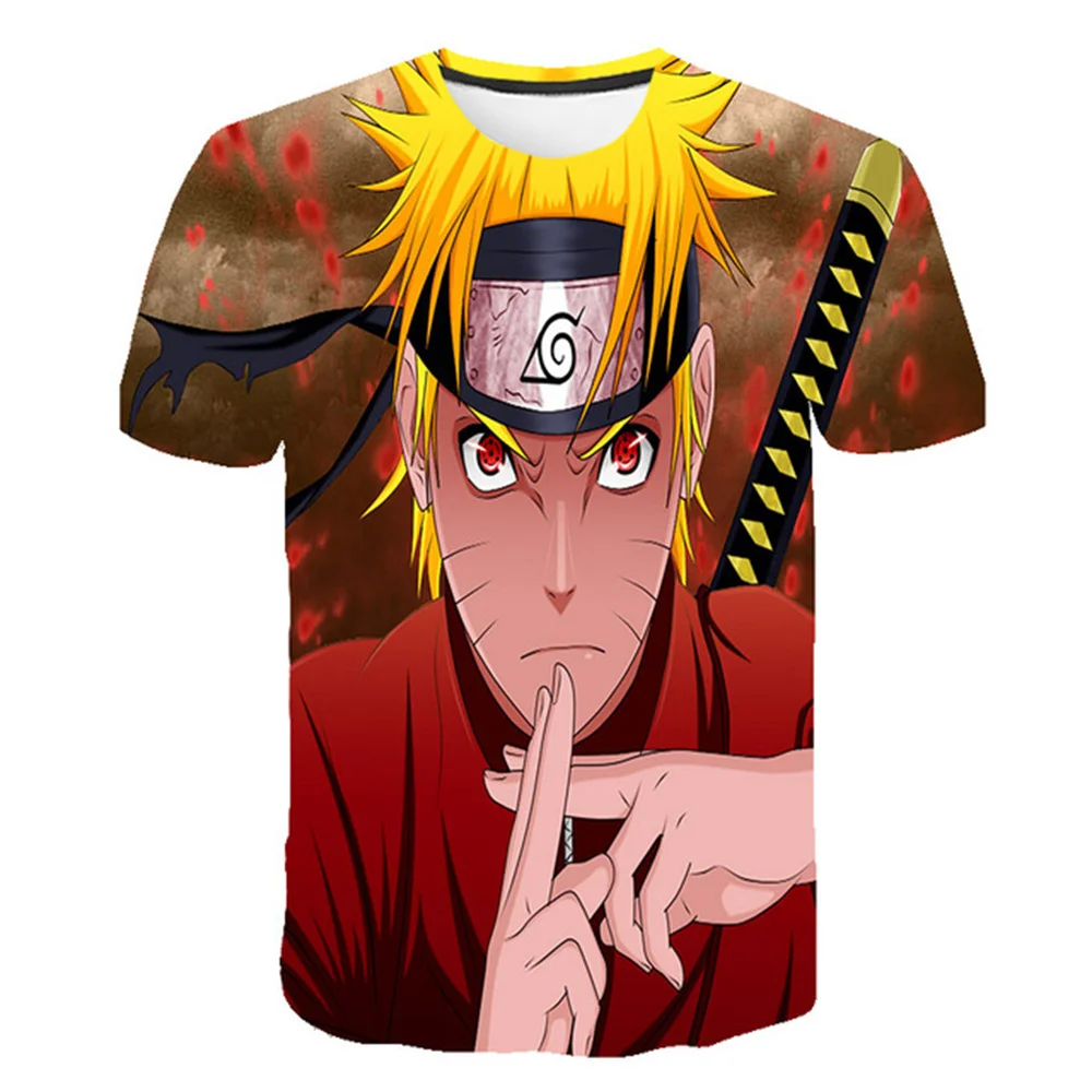 

Anime Naruto T-Shirt Oversized Children's Short Sleeve Harajuku 3D Print T-Shirts Kids Boys Girls Tops T-Shirt Summer Clothes