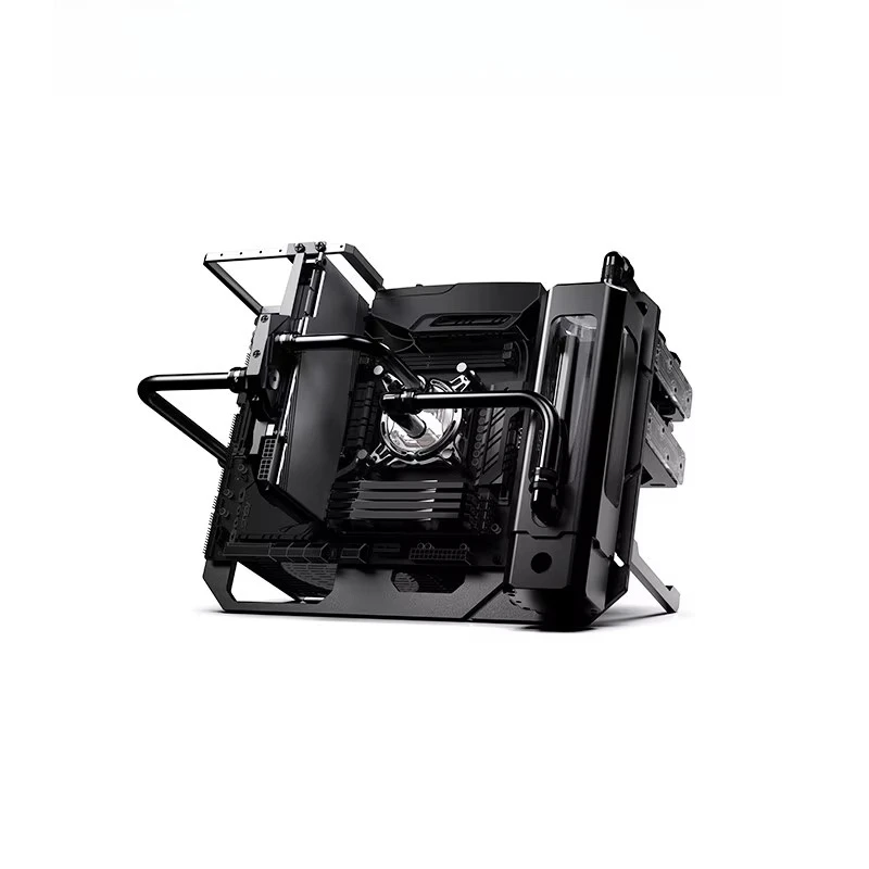 All-aluminum Chassis Frame B-CE-X · Open Air Water-Cooled Chassis · DIY PC Display ·Vertical & Horizontal Dual Use Computer Case