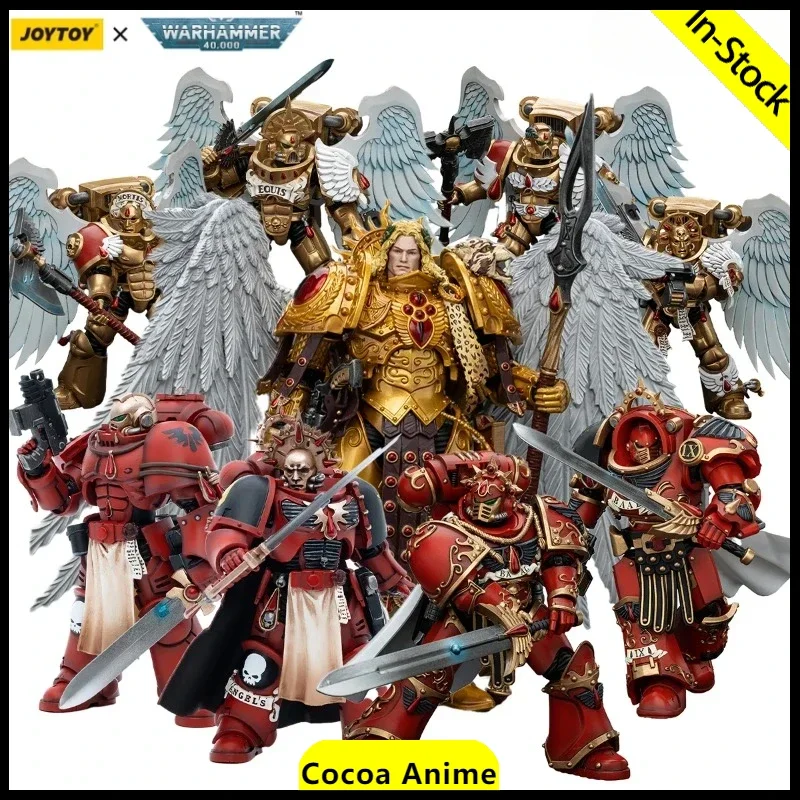 

[IN STOCK]JOYTOY Warhammer 40K 1/18 Blood Angels Sanguinius&Sanguinary Guard 5PCS Action Figure Model Toys Gifts Collection