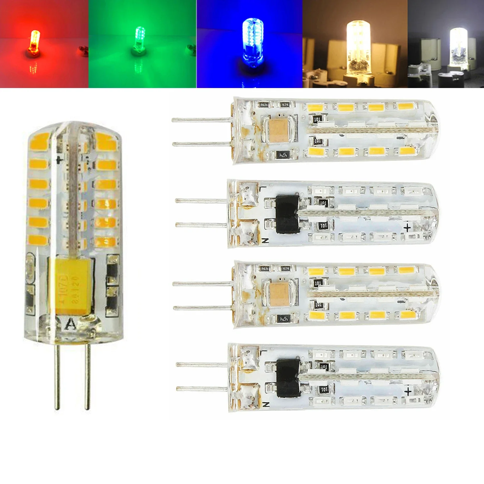

Pop 3w 5w Mini G4 Светодиодные лампы 360 Beam Angle Saving Bombillas 30w Smd Neutral Energy Lights Cover Синяя домашняя люстра 4000k