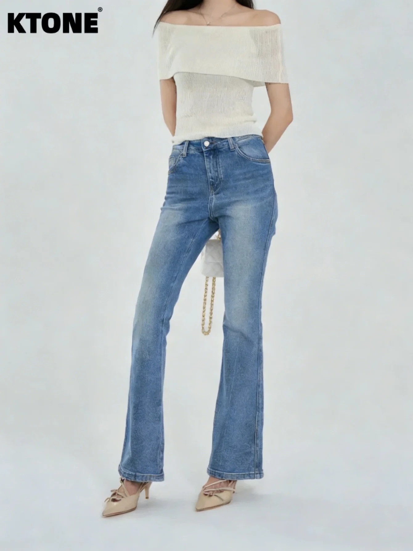 Unisex Blue Slim Fi…