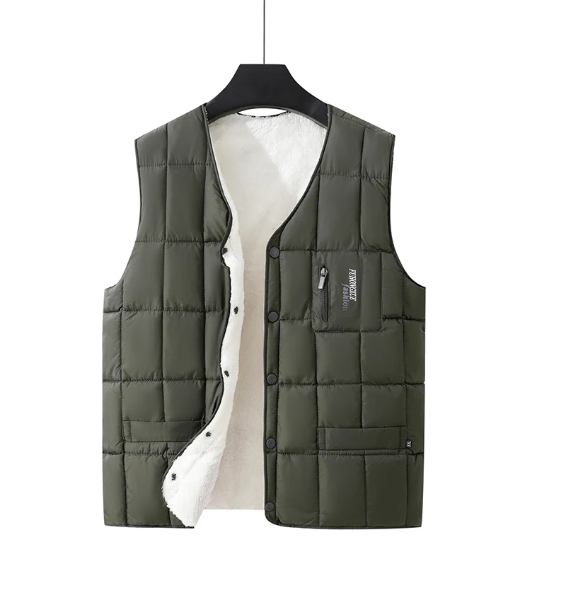 

Теплый легкий пуховый жилет с внутренней подкладкой для папы, удобная внутренняя одежда на осень-зиму, модное пальто для пожилых людей среднего возраста