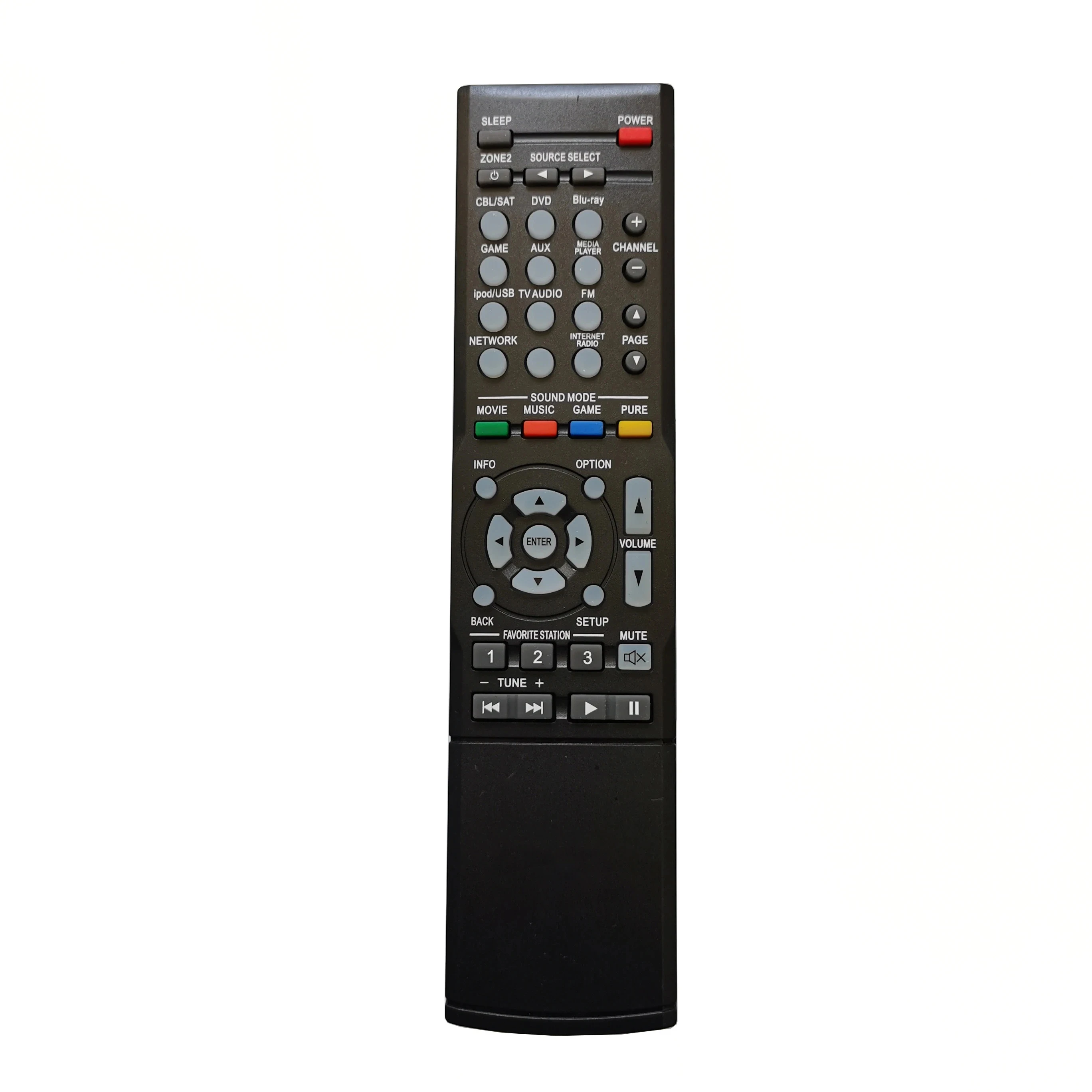 Remote Control for Denon AVR-3312 AVR-4310 AVR-4312 AVR-E300 AVR-S500BT AVR-S520BT AVR-S700W AVR-X1000 Audio/Video Receiver