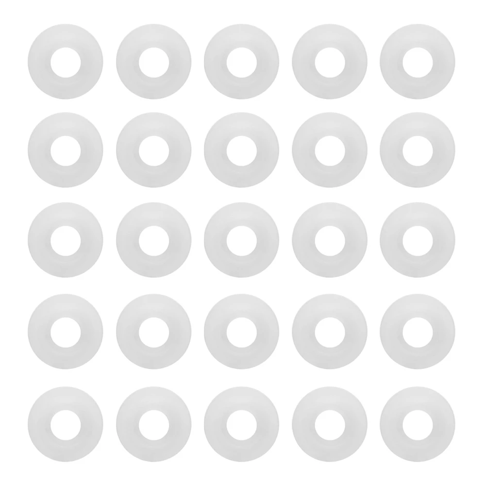 25Pcs Beer Swing Flip Top Bottle White Silicone Gaskets Home Brew Beers Soda Bottles Seal Gasket
