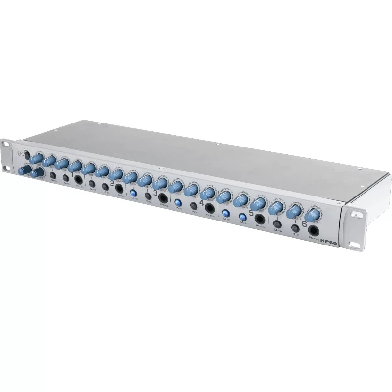 HP-2/4/60 Professional Multi-channel Headphone Switching Amplifier