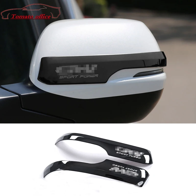 

For HONDA CRV CR-V 2017 18 19 20 2021 Exterior Decoration Styling Door Rearview Mirror Strip Trim Cover Car Sticker Accessories